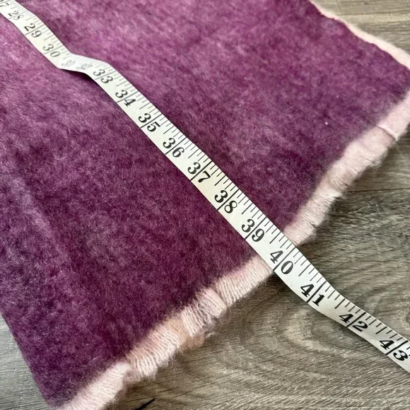 NWT Kate Spade Colorblock Pink Yarn Dyed 80" Scarf - Picture 6 of 6